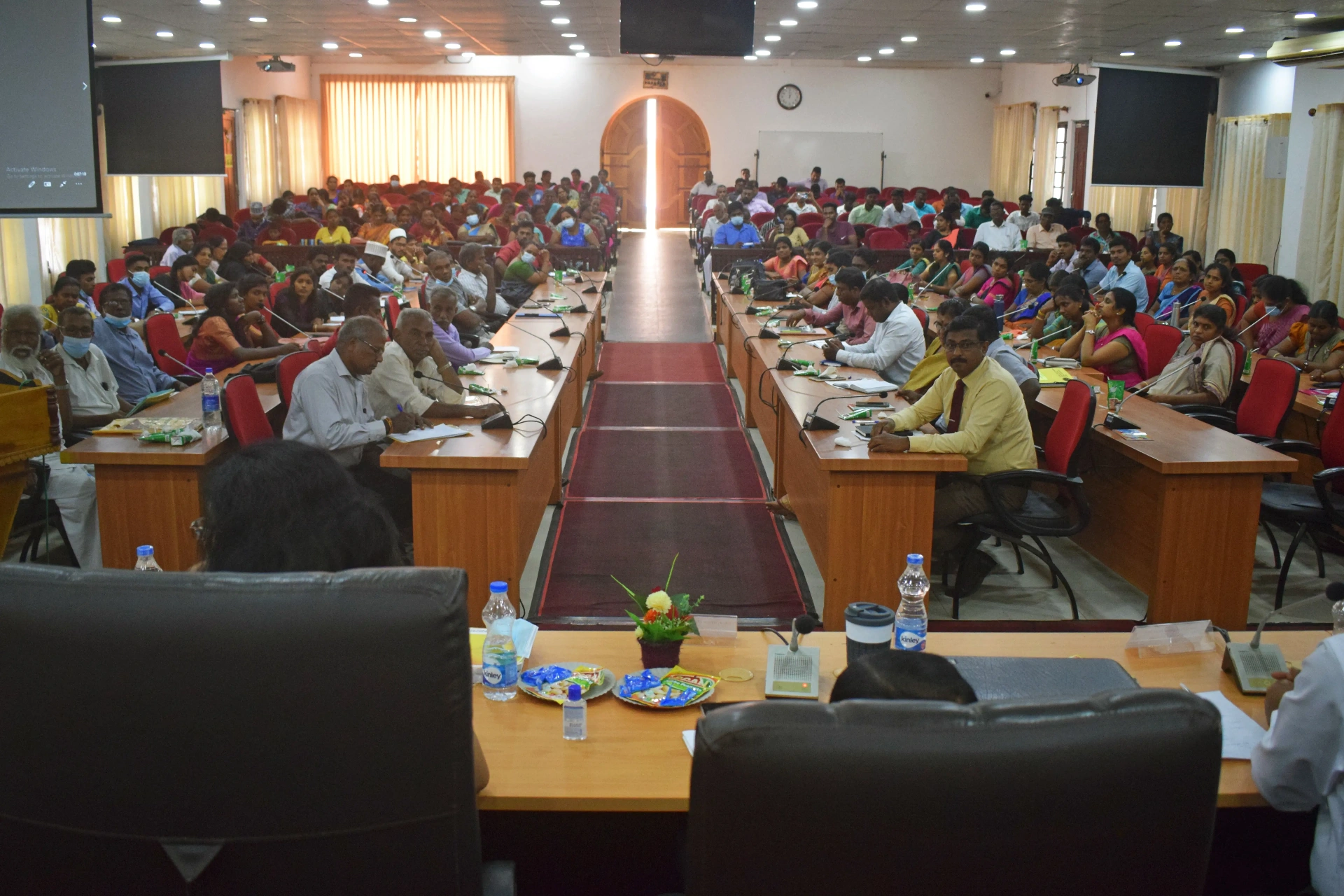RTI public hearing — provincial council chamber